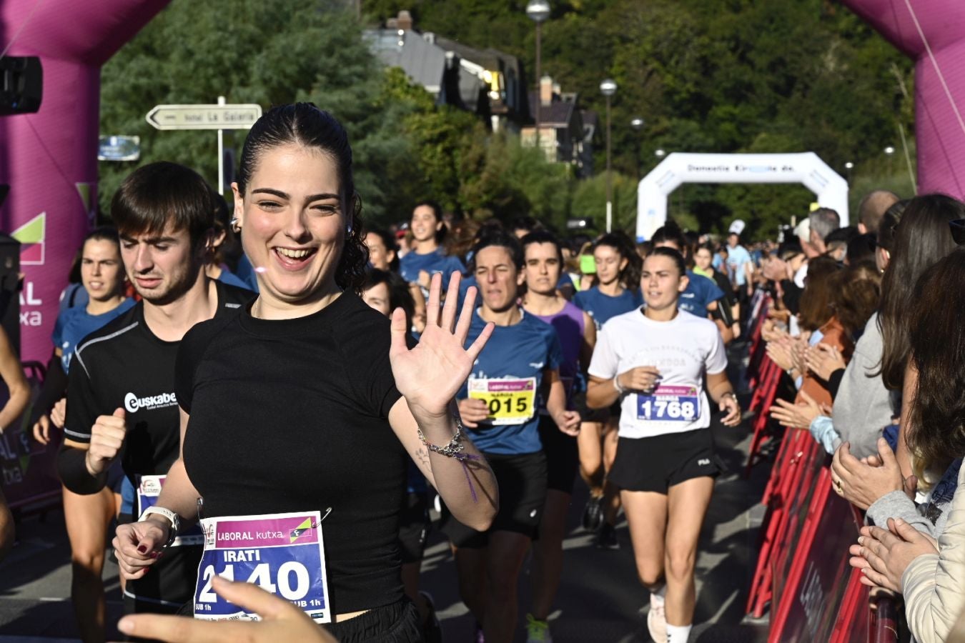 Sol y buen ambiente en el Cross 3 playas