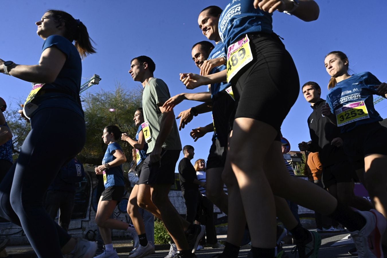 Sol y buen ambiente en el Cross 3 playas