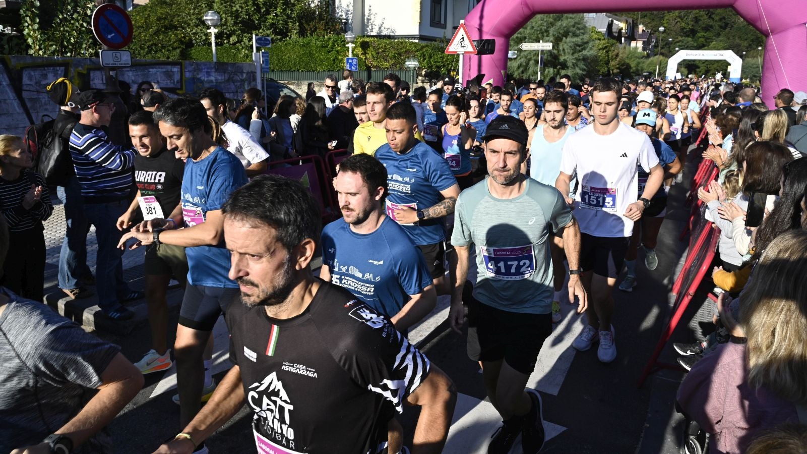 Sol y buen ambiente en el Cross 3 playas