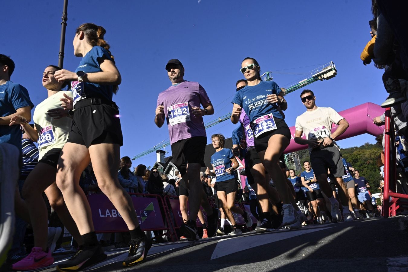 Sol y buen ambiente en el Cross 3 playas