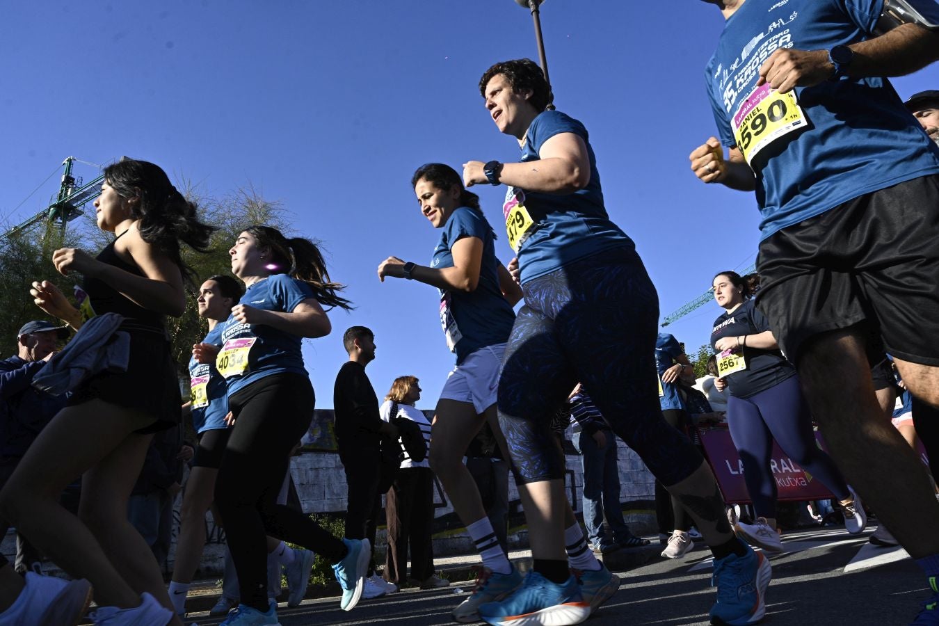 Sol y buen ambiente en el Cross 3 playas