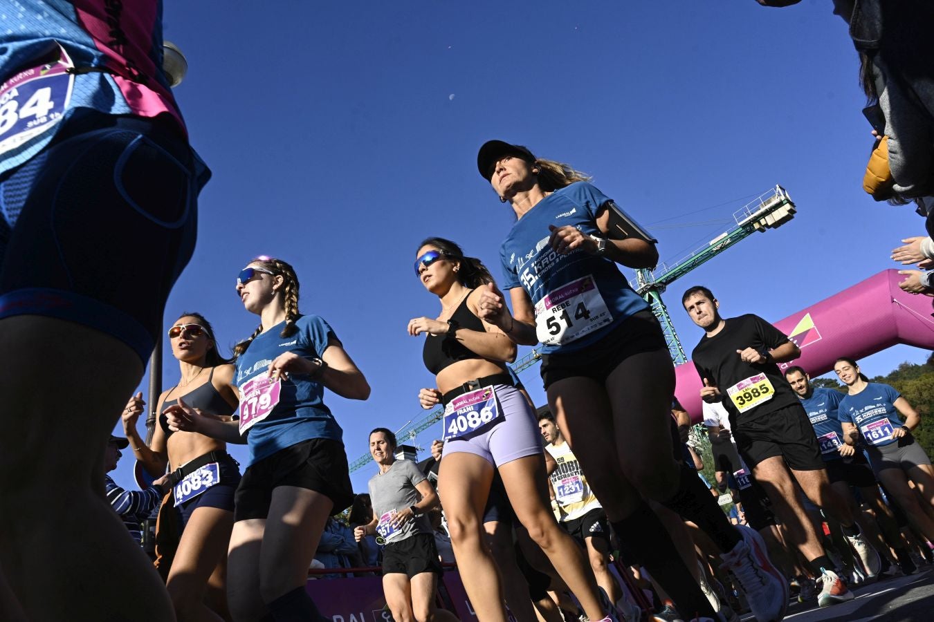 Sol y buen ambiente en el Cross 3 playas