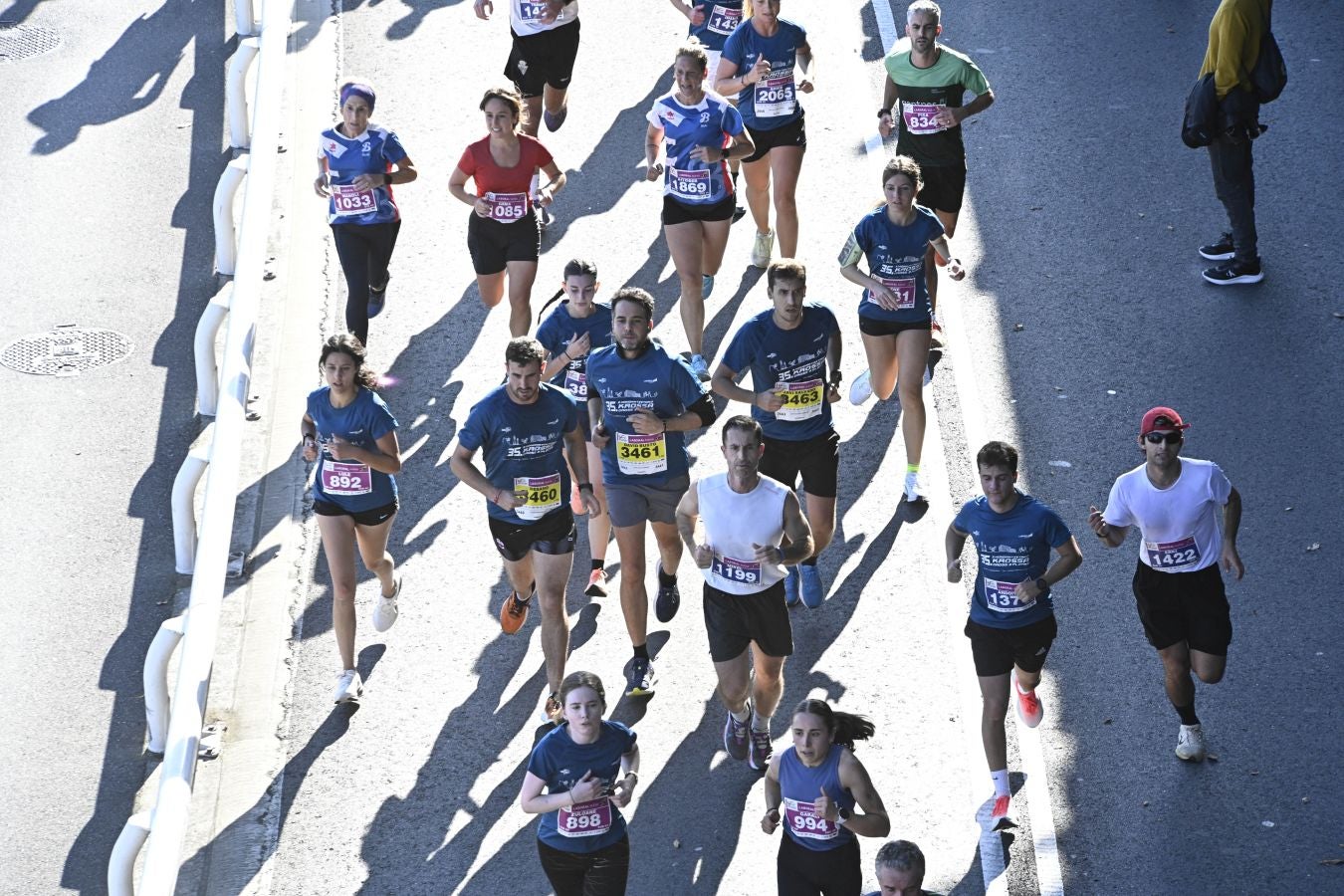 Sol y buen ambiente en el Cross 3 playas