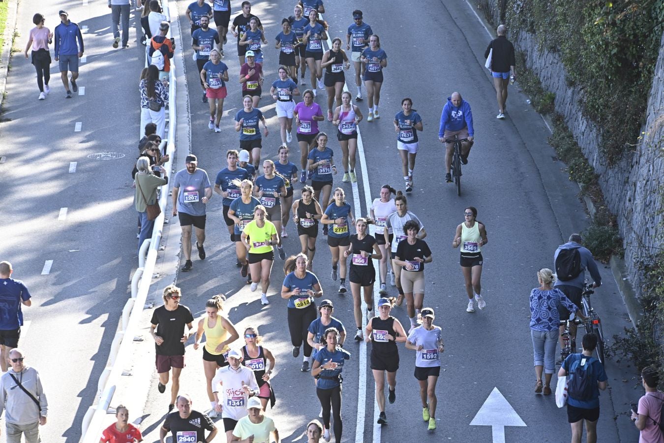 Sol y buen ambiente en el Cross 3 playas