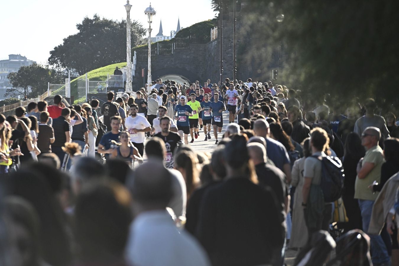 Sol y buen ambiente en el Cross 3 playas