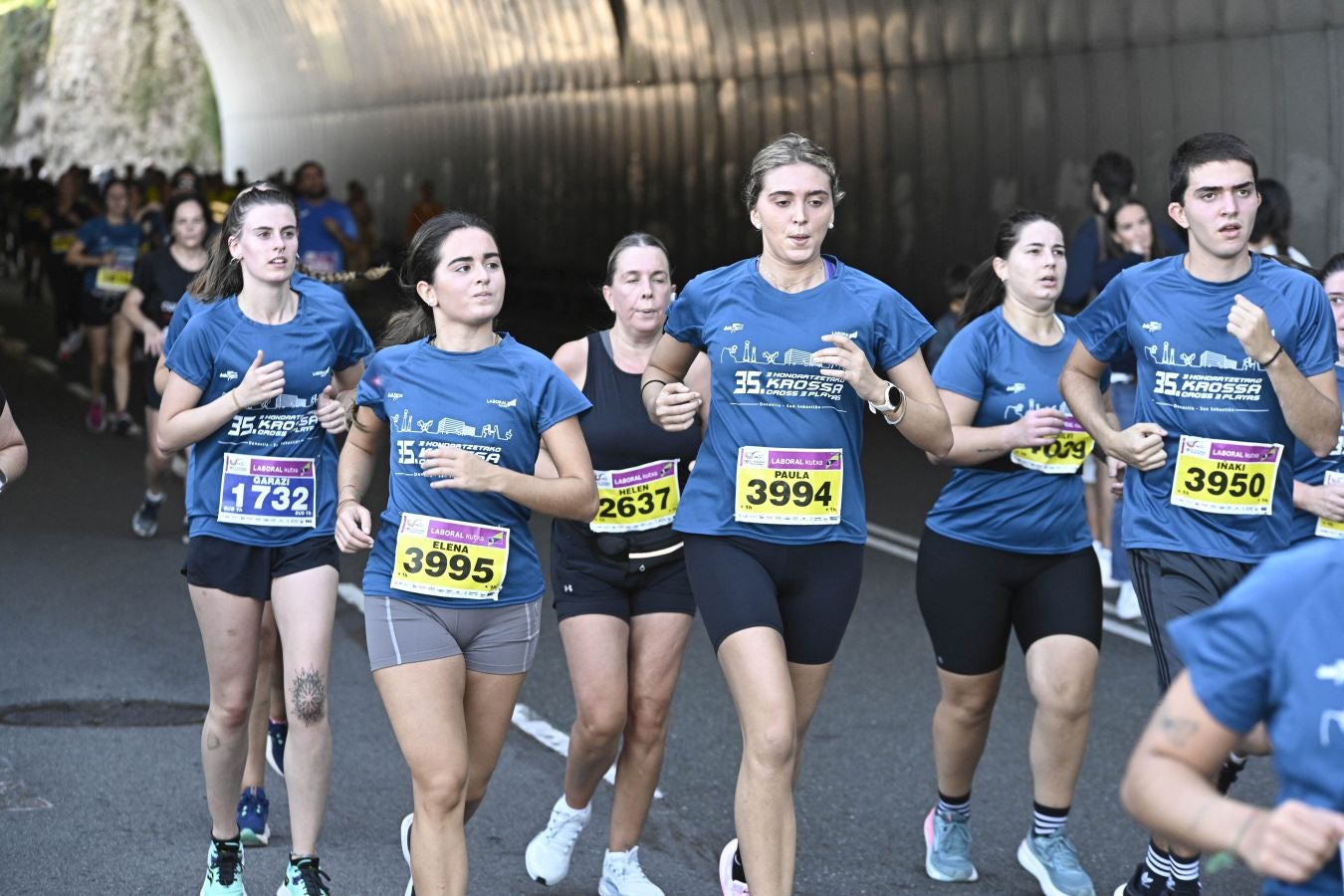 Sol y buen ambiente en el Cross 3 playas