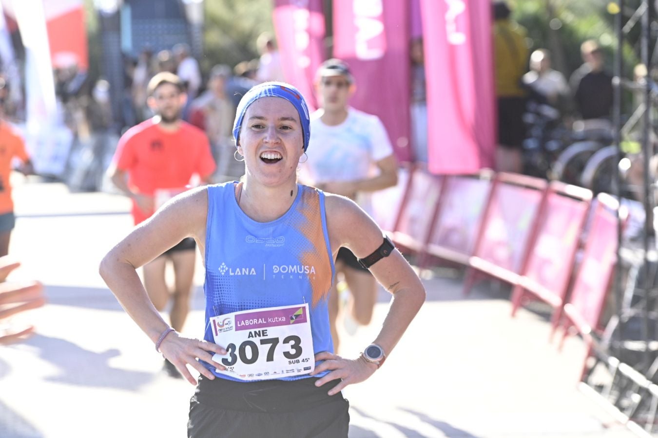 Sol y buen ambiente en el Cross 3 playas