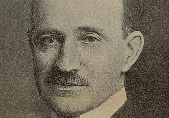 Retrato de Víctor Pradera para la revista 'Renacer' (1933).