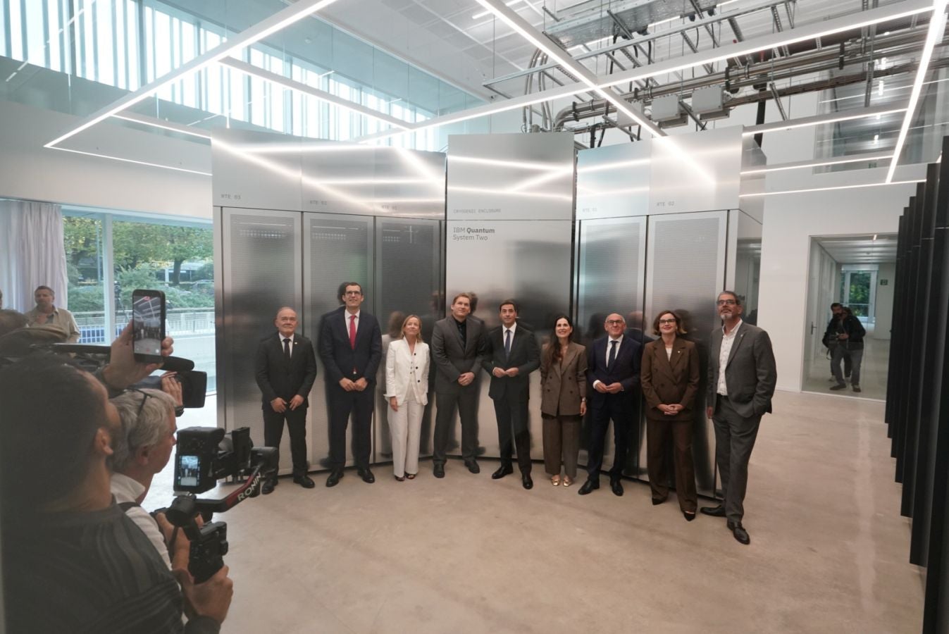 Así ha sido la inauguración del Superordenador cuántico de IBM en San Sebastián