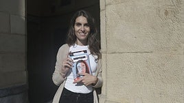 Amaia Telleria, astearte honetan Donostian, liburuarekin.