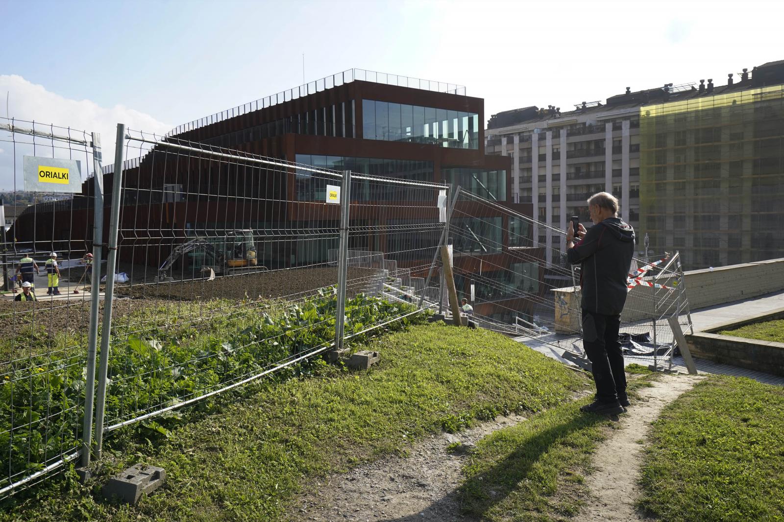 El edificio GOe visto desde dentro