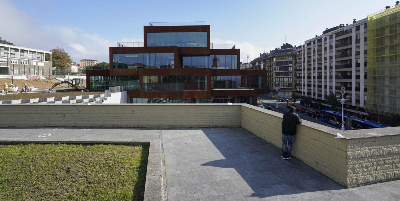 El edificio GOe visto desde dentro