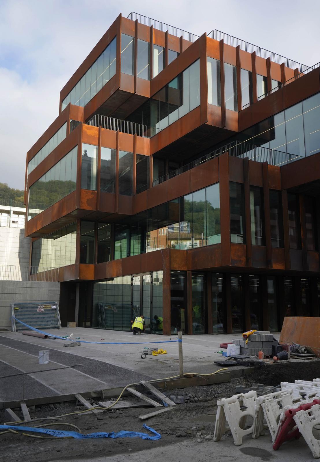 El edificio GOe visto desde dentro