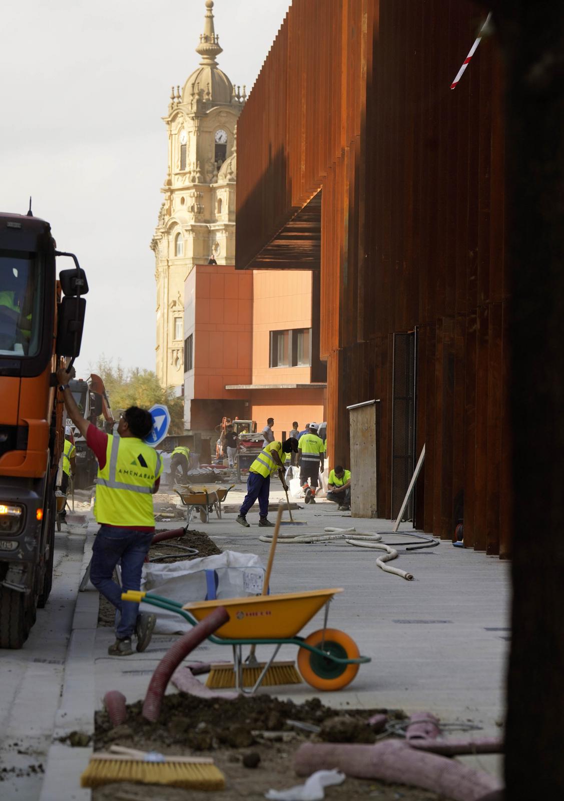 El edificio GOe visto desde dentro