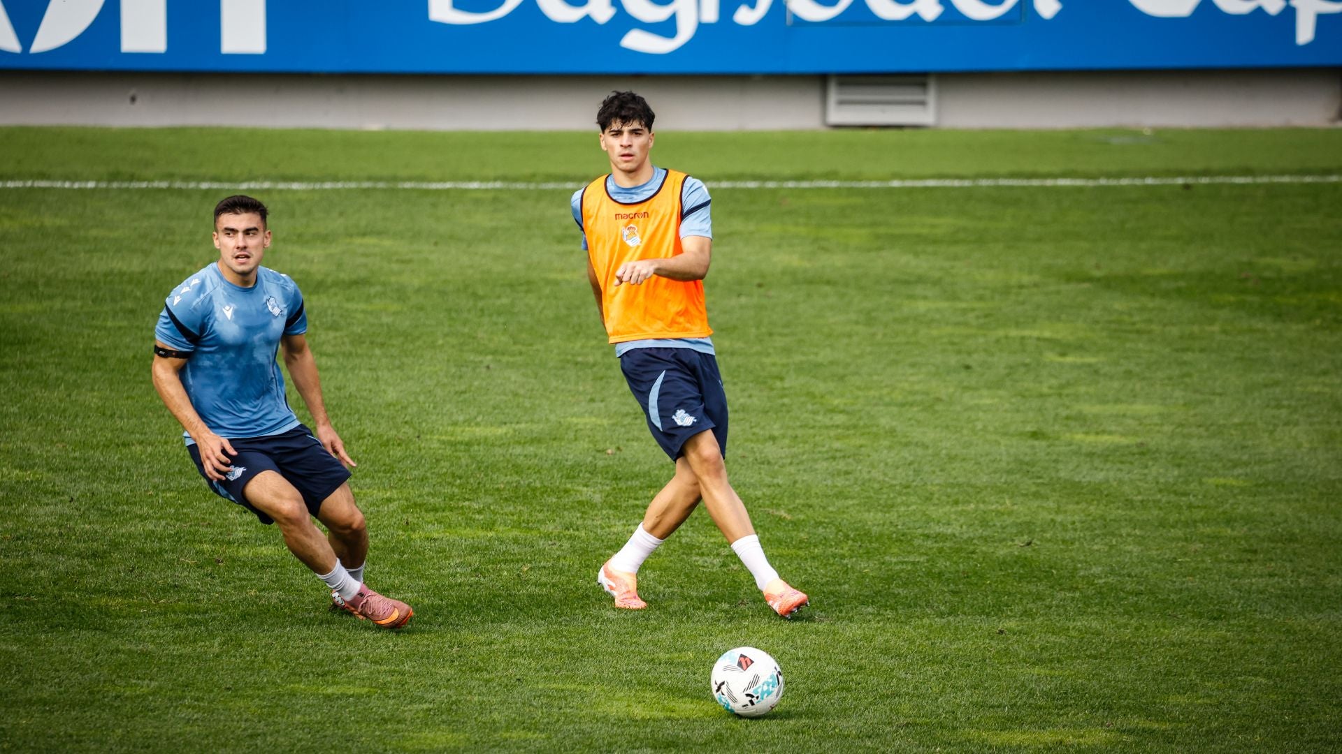 Sergio continúa recuperando piezas en Zubieta