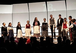 El coro A Tempo de Donostia, ganador de la edición anterior.