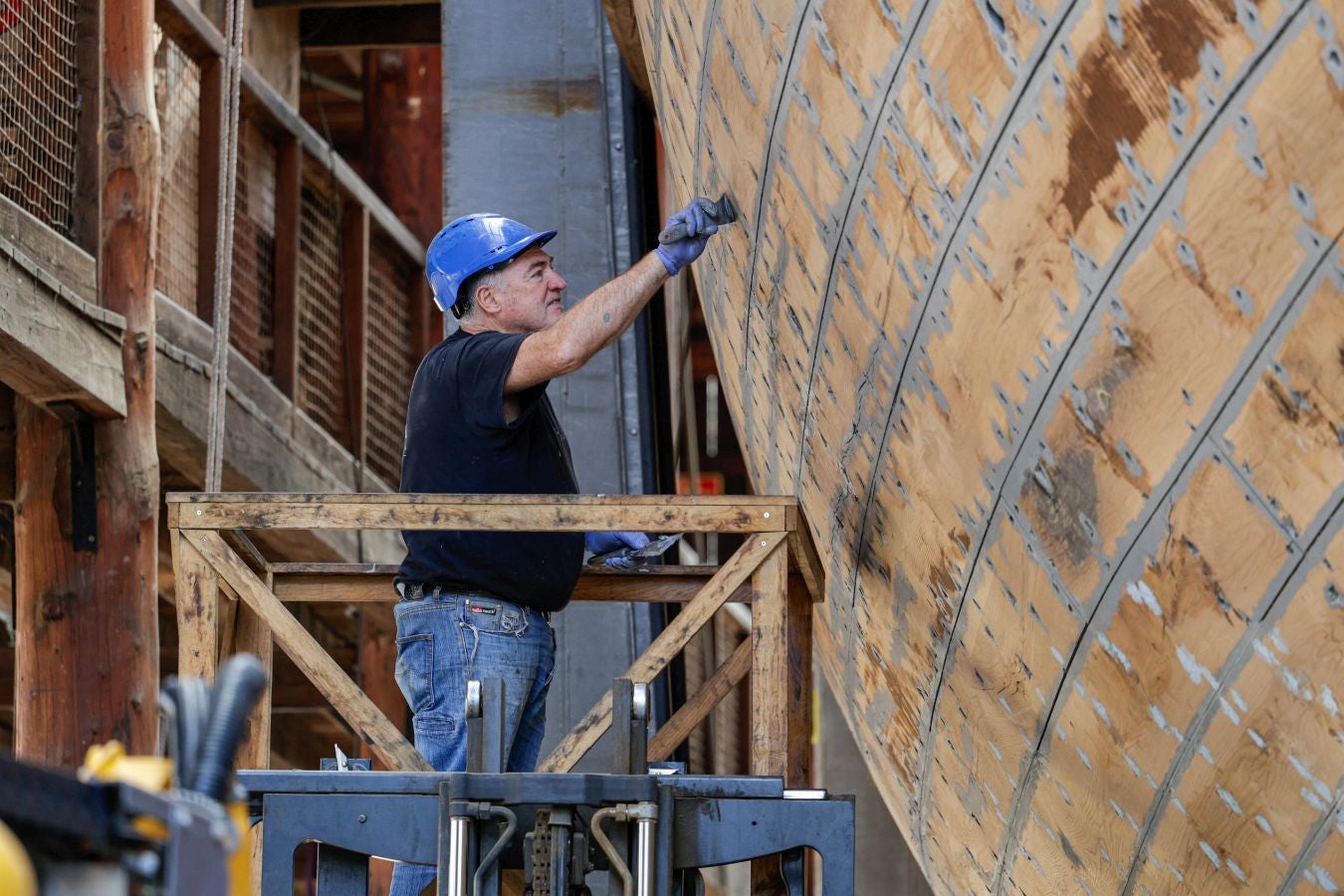 Así se prepara la Nao San Juan