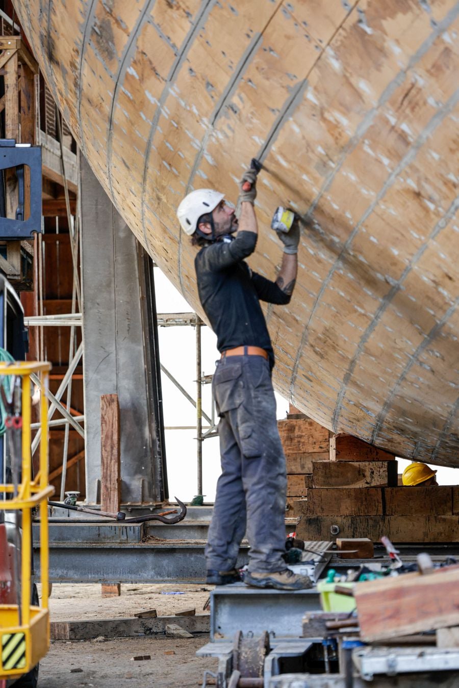 Así se prepara la Nao San Juan