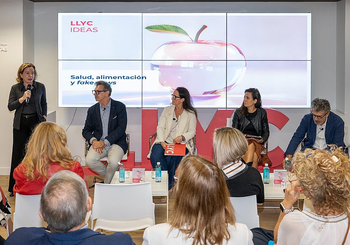 Presentación del informe 'Salud, alimentación y fake news'.