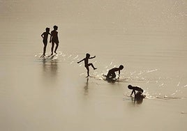 'El verano de mi vida', fotografía realizada en la playa de la Zurriola de San Sebastián.