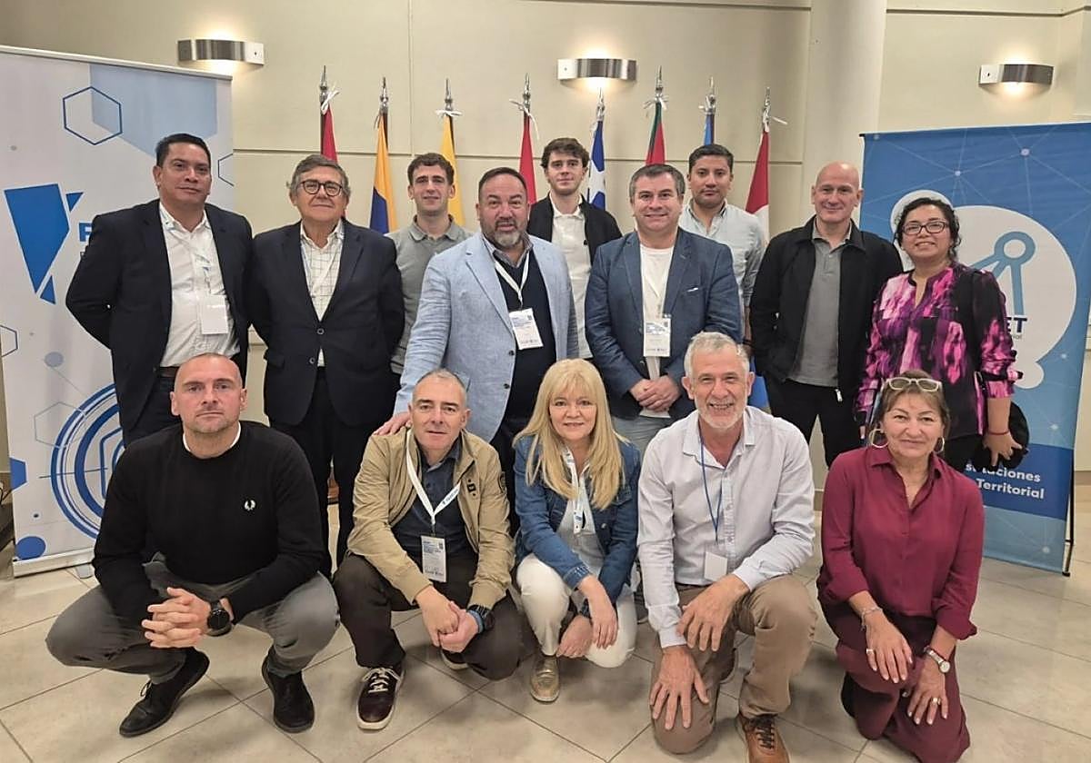 Representantes de agencias de desarrollo y becarios del programa Global Training en Argentina.