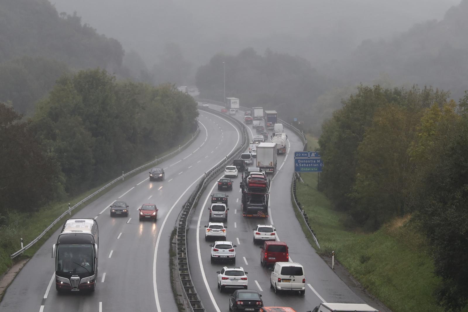 Retenciones en la AP-8