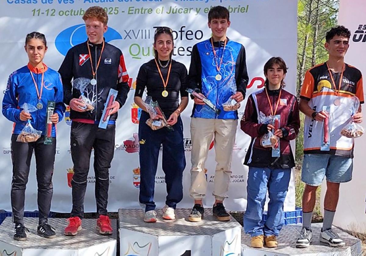 Aratz Beobide podioko maila altuenean garaipena Albaceten lortuta.