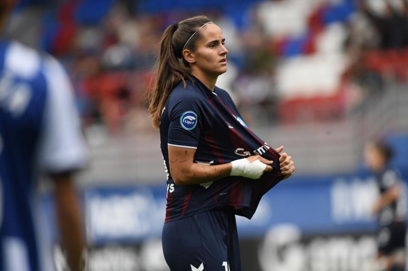 Exhibición de la Real en el derbi