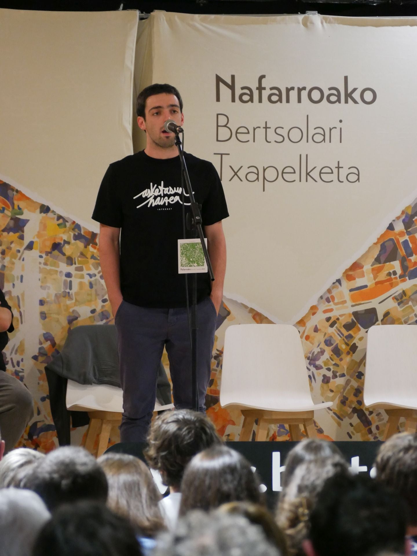 Xabat Illarregi, Iruritako saioan.