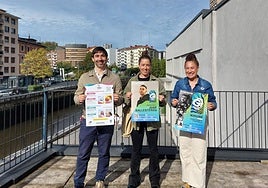 Palencia, Zabala y Gartzia en Lekuona Fabrika