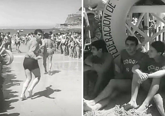 Cuando los socorristas de San Sebastián fueron los primeros en usar 'walkie-talkies' en las playas