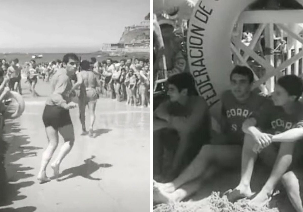 Cuando los socorristas de San Sebastián fueron los primeros en usar 'walkie-talkies' en las playas