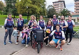 Bizi hadi en el campeonato de Euskadi  de duatlón