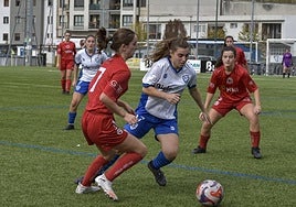 Las jugadoras del Lagun Onak se vieron superadas por un rival más intenso.