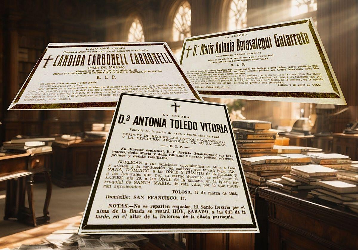 «Su atribulado esposo…»: las esquelas que cuentan cómo éramos