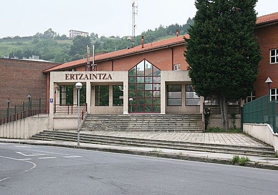 Comisaría de la Ertzaintza en Erandio.