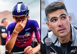 El ciclista del Burgos BH Mario Aparicio.