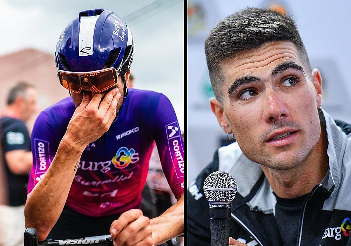 El ciclista del Burgos BH Mario Aparicio.