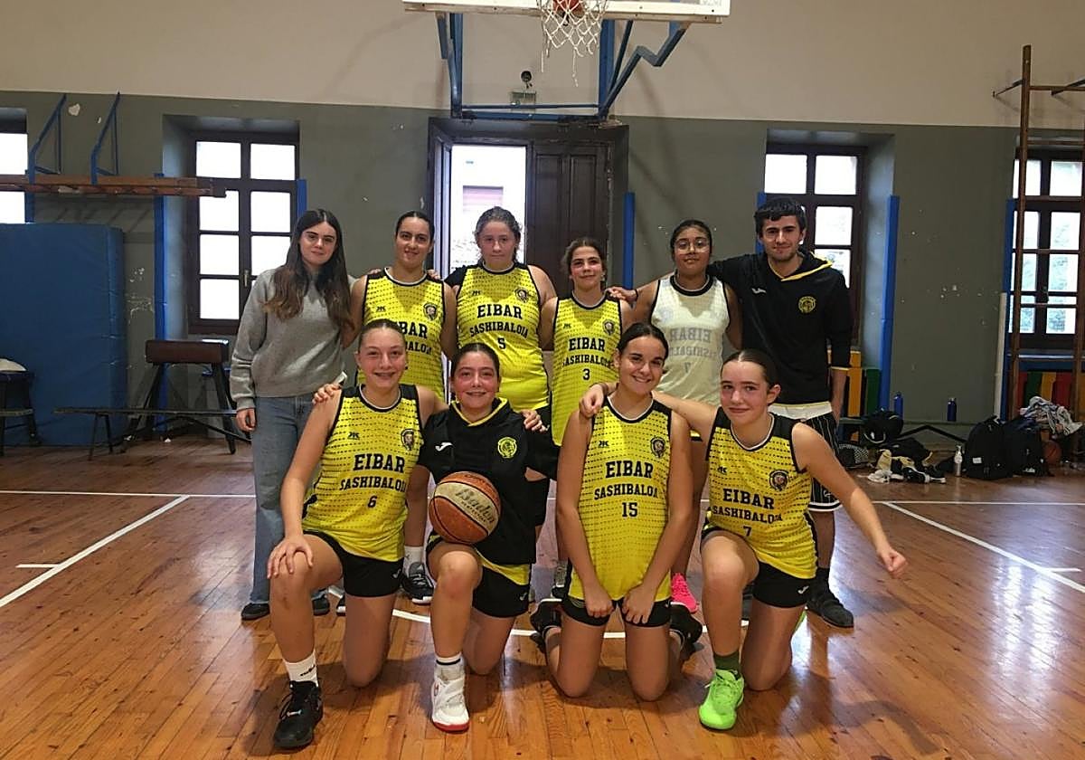 El equipo femenino Infantil 2012 dio una buena noticia al club con una victoria en Bergara.