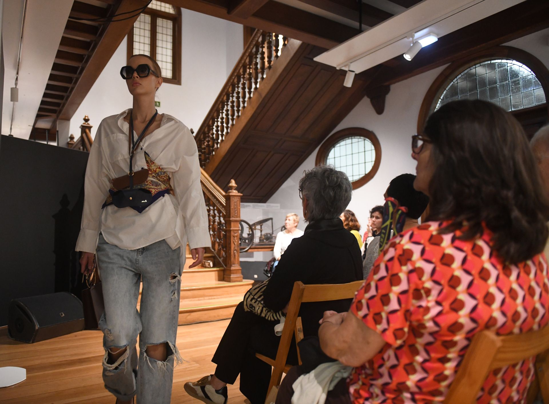 Fashion show en el Laboratorium Museoa de Bergara