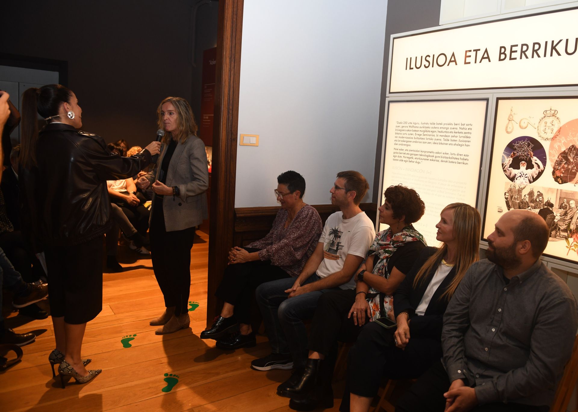 Fashion show en el Laboratorium Museoa de Bergara