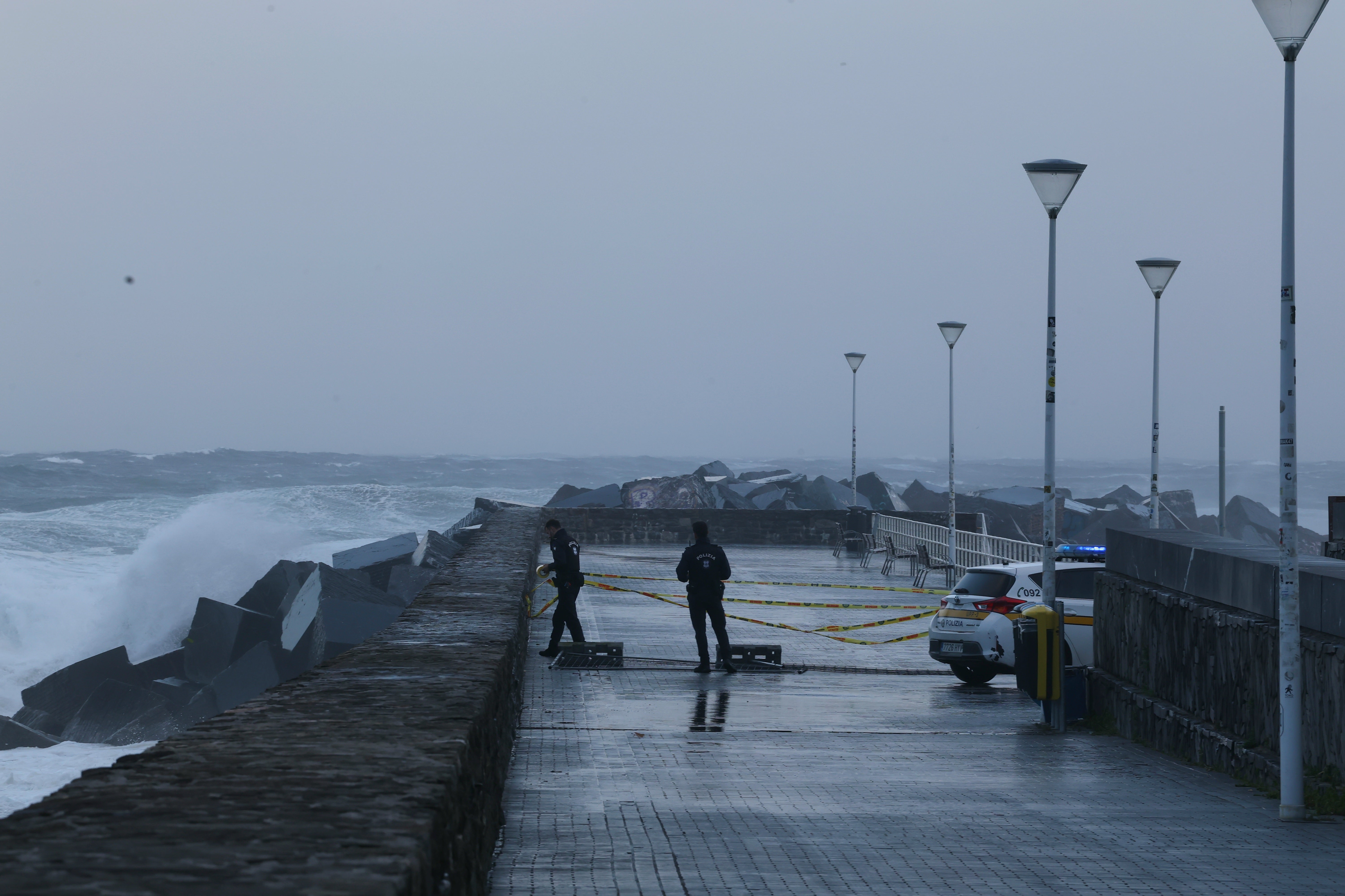 Los desperfectos que ha dejado &#039;Benjamín&#039; en Gipuzkoa