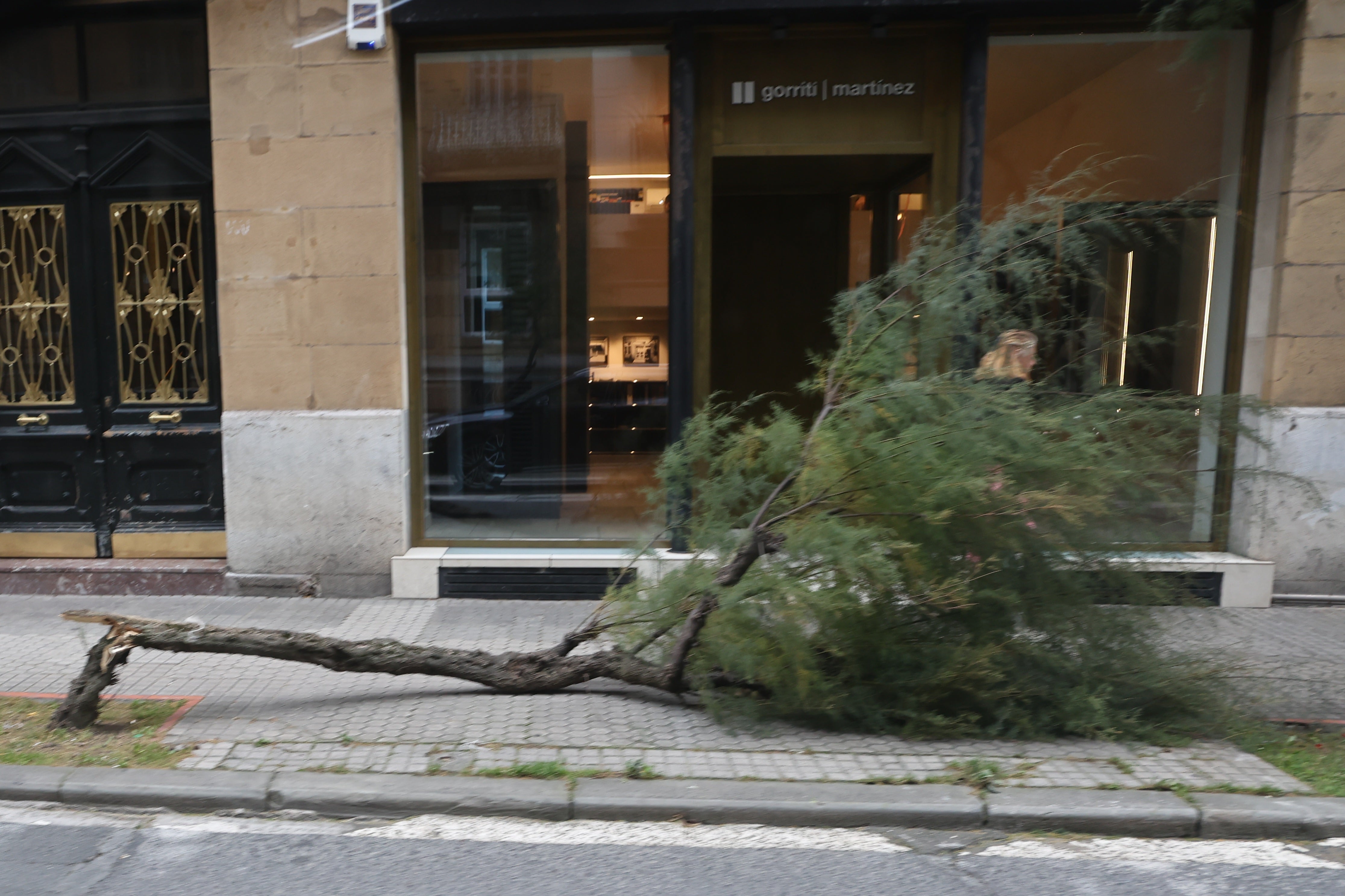 Los desperfectos que ha dejado &#039;Benjamín&#039; en Gipuzkoa