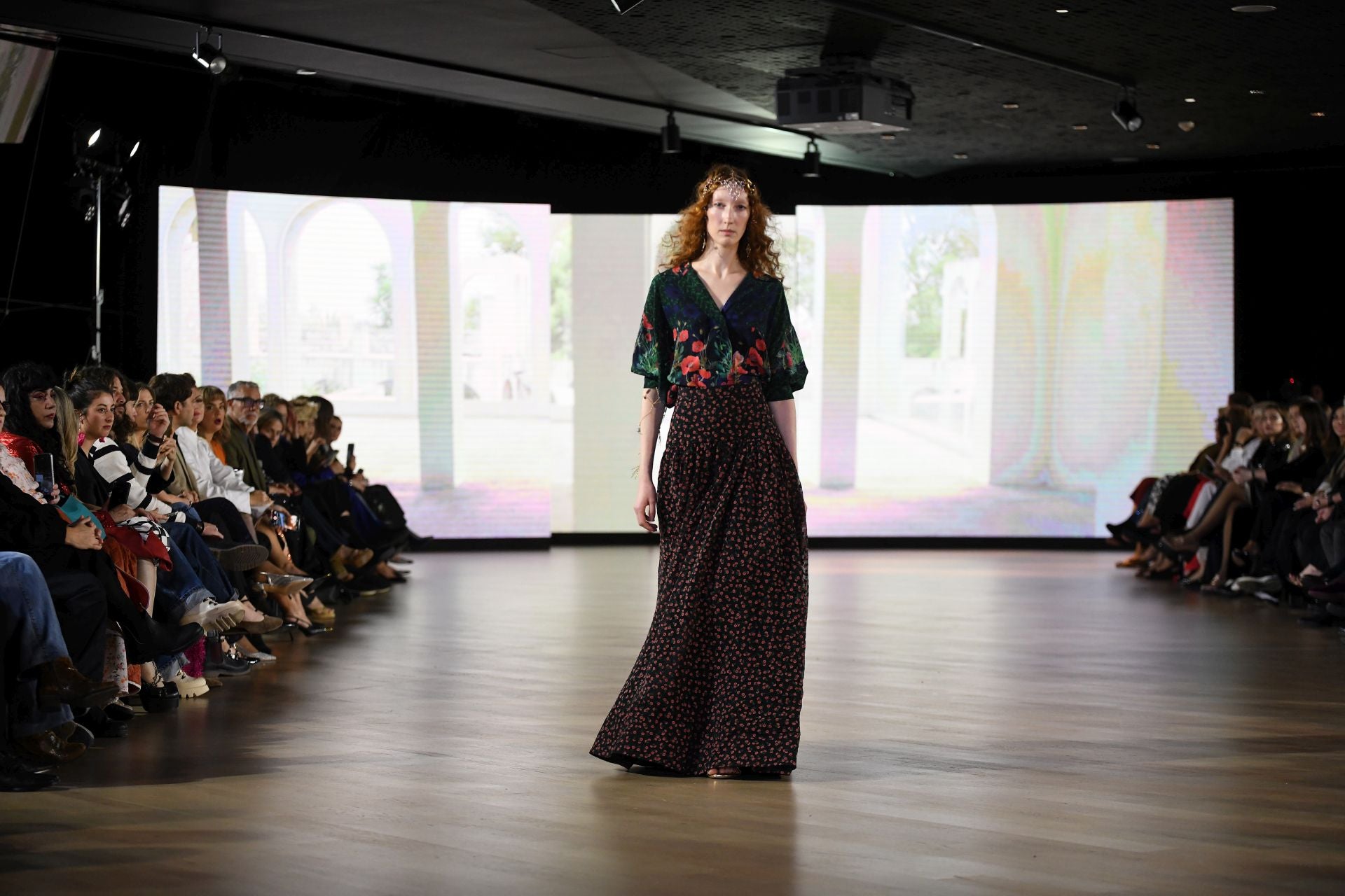 Desfile de Ailanto y CLARO Couture en el Museo Balenciaga