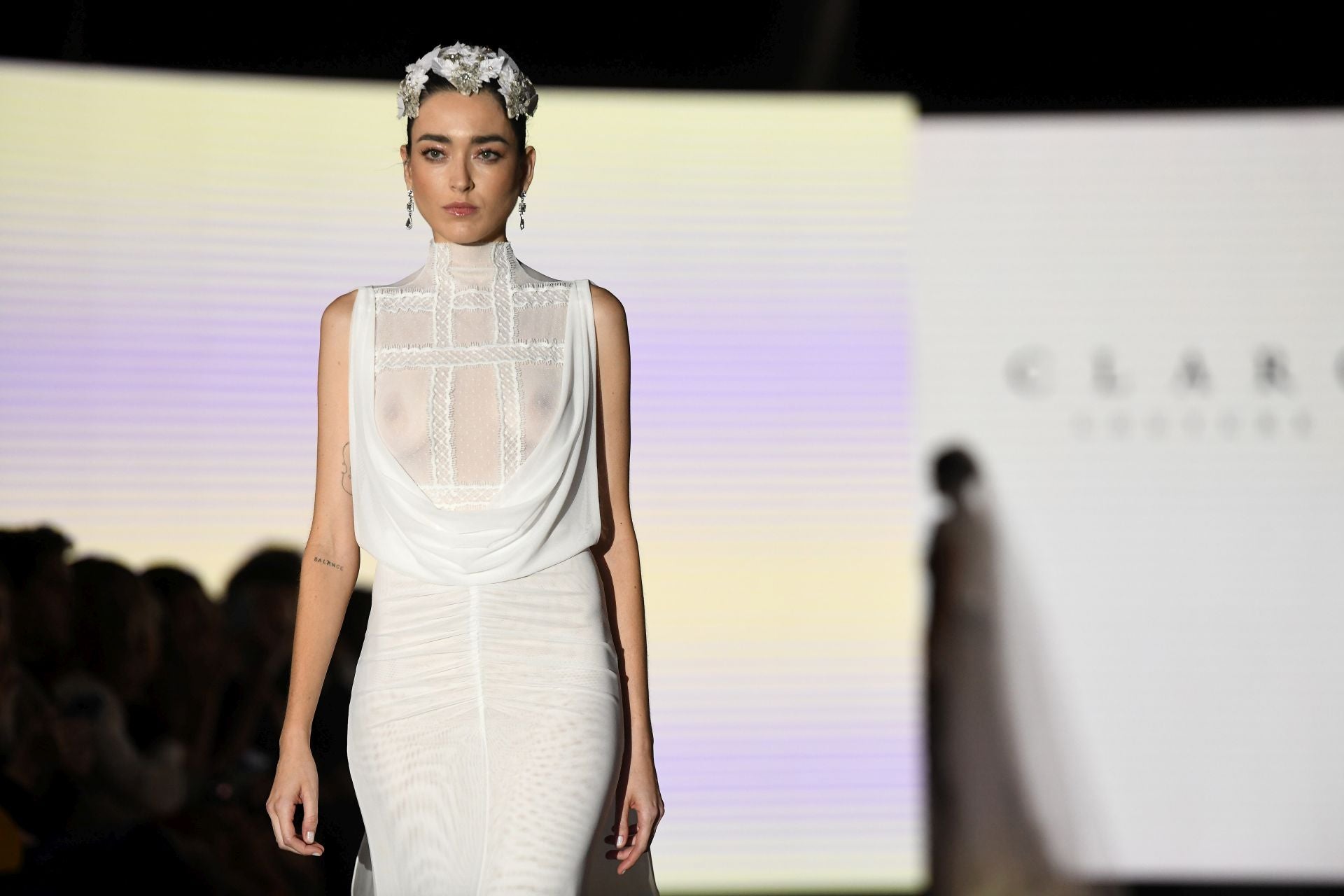 Desfile de Ailanto y CLARO Couture en el Museo Balenciaga