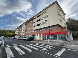 Bloque de viviendas de la promoción Pontika donde se ubican los pisos comprados por el Gobierno Vasco.