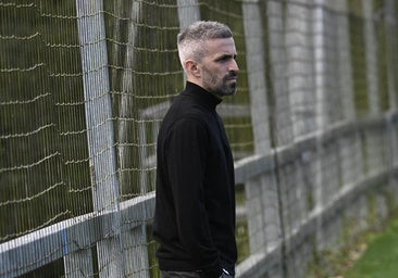 Bretos y Aperribay arropan a la plantilla en Zubieta