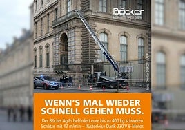 La empresa de la grúa usada para el robo del Louvre, orgullosa: «Cuando hay que hacer cosas con rapidez y de forma silenciosa»