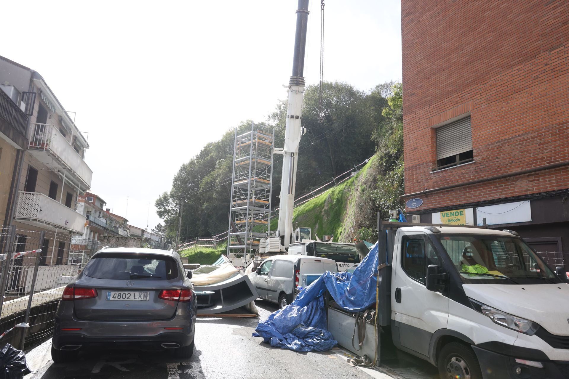 Los desperfectos que ha dejado &#039;Benjamín&#039; en Gipuzkoa