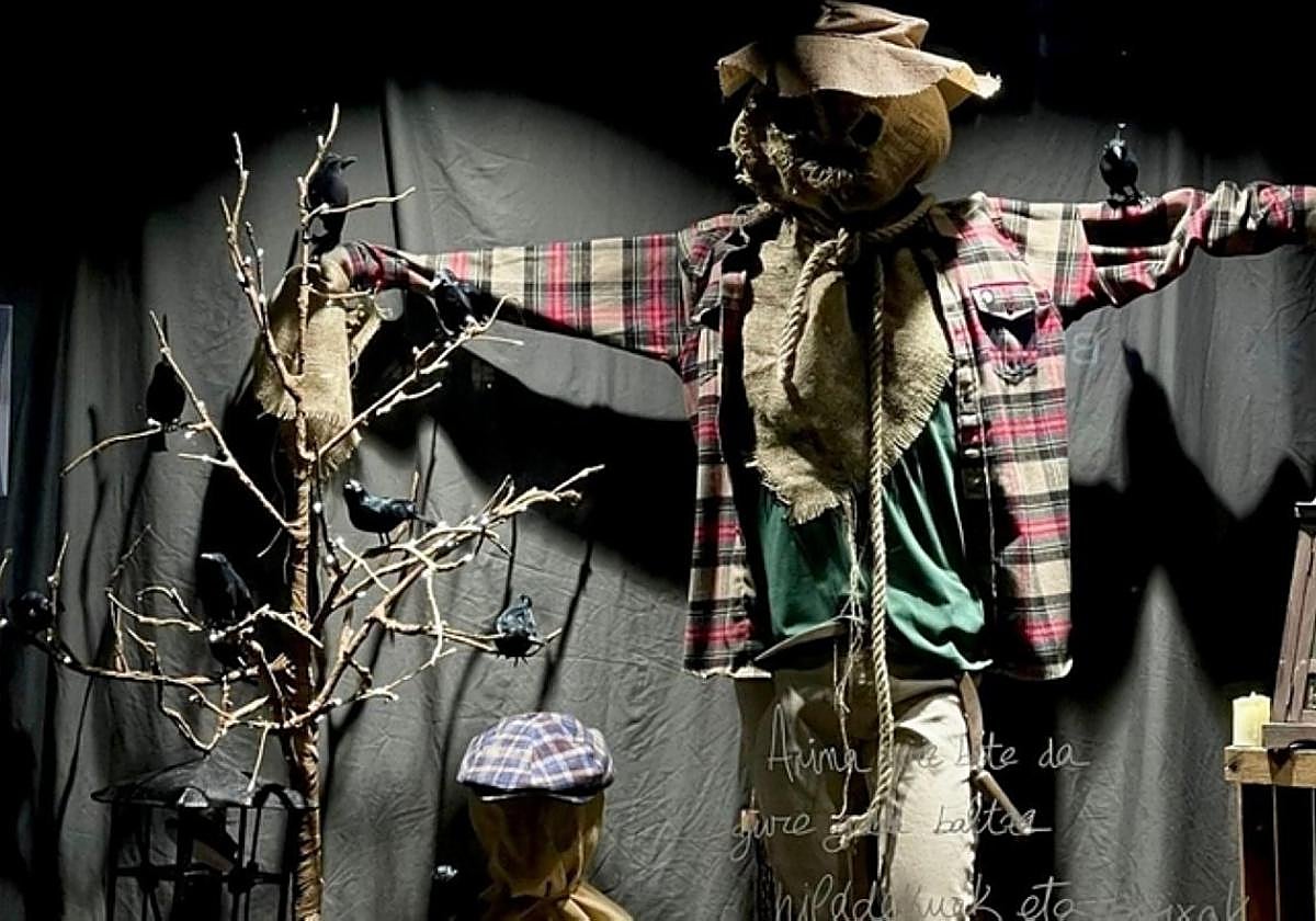 Escaparate de Loramendi Intersport de Gaba Baltza del año pasado.